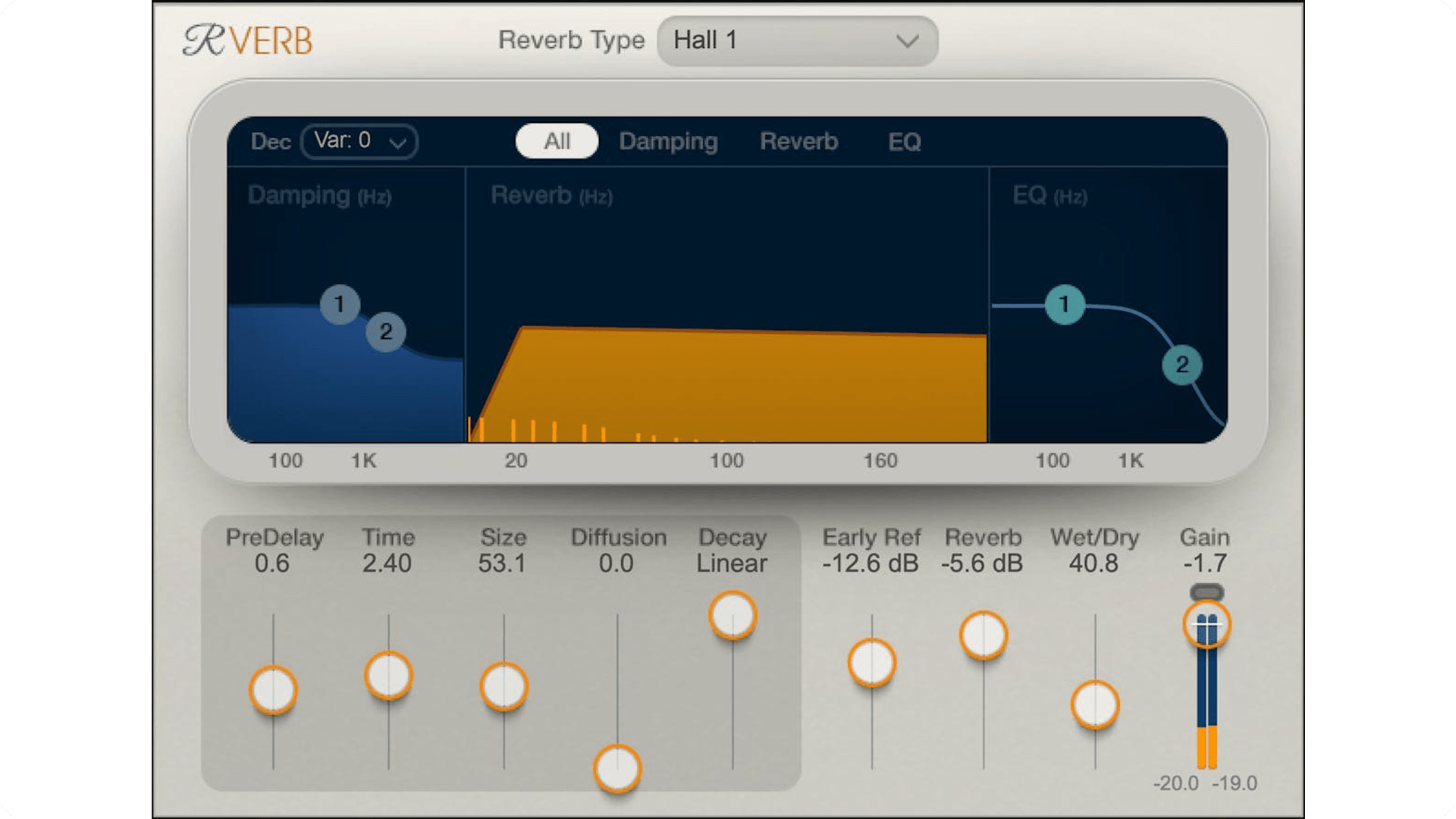 Waves RVerb